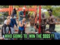Calisthenics Bar Hang Challenge | Winner gets CASH MONEY!! 💰 🤑 (Grip strength)