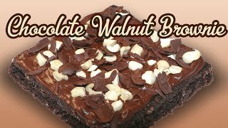 Chocolate Walnut Brownie Recipe Cocoa Powder Easy Best Aquafaba Brownie Recipe