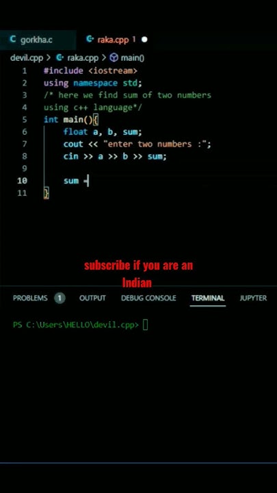 | addition in c++ | c++ code |🤠 #coding 😎🔥🔥#programming #c++🤓 #hacking ...
