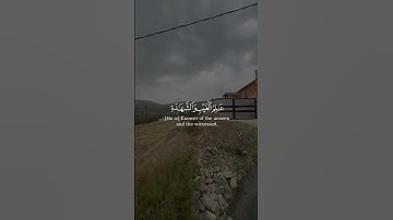 الله يعلم ما تحمل كُلُّ أنثى و ما تغيض الأرحام و ما تزداد من سورة الرعد بصوت الشيخ عبدالملك الراجح