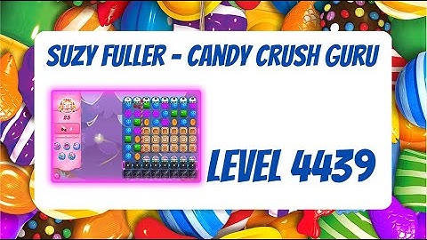 Candy Crush Level 4439 Talkthrough, 25 Moves 0 Boosters