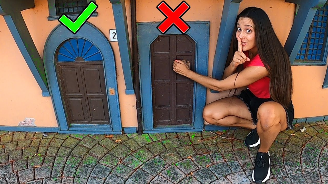 NON SCEGLIERE LA MINI PORTA SBAGLIATA DEL VICINO CATTIVO NELLA CITTÀ PIÙ PICCOLA DEL MONDO!!