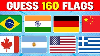 Guess the Flag Quiz  | Can You Guess the 160 Flags?