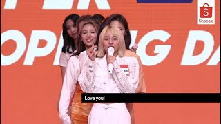 TWICE PLAY RELAY Q&A AT SHOPEE 9.9