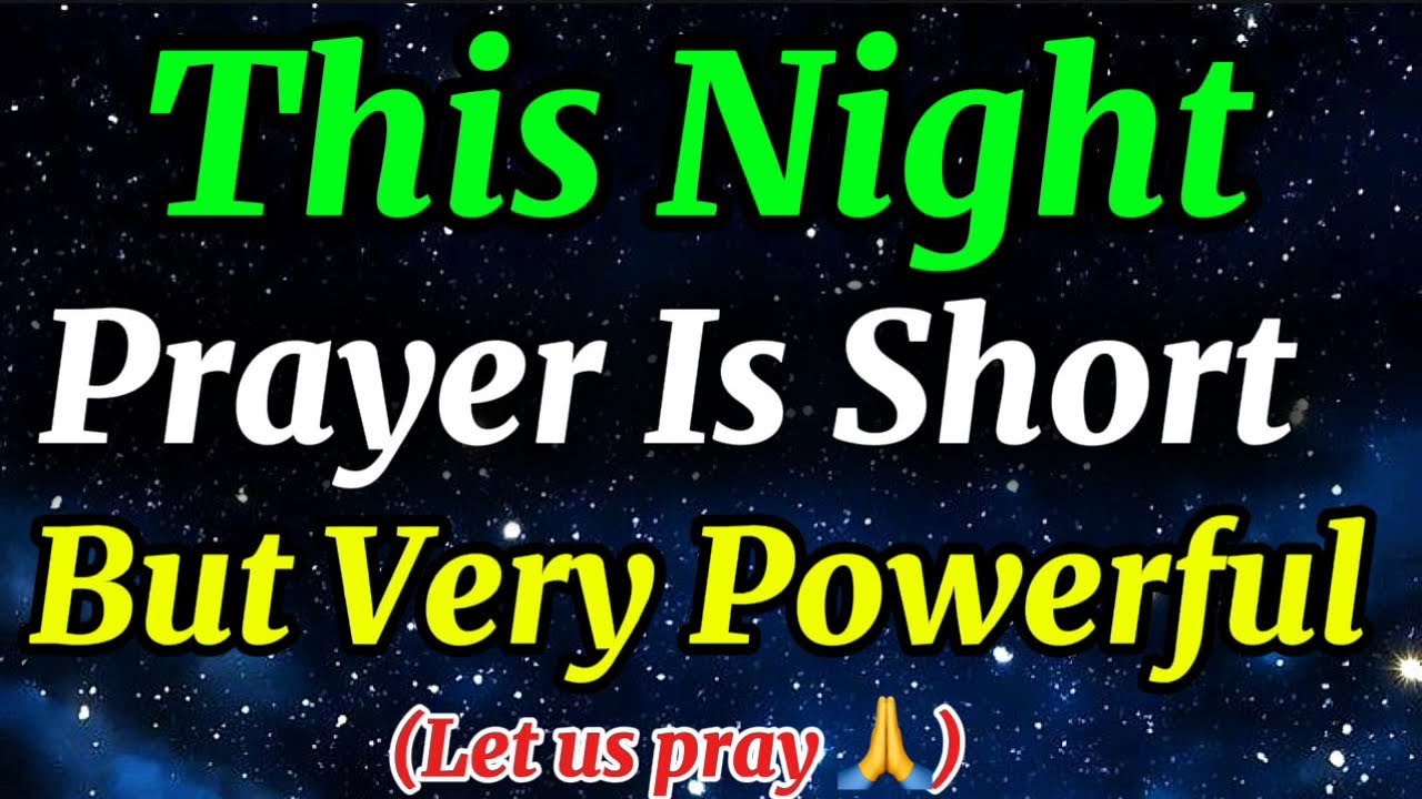 Night Prayer for Protection, Rest & Divine Breakthrough | Christian Bedtime Prayer