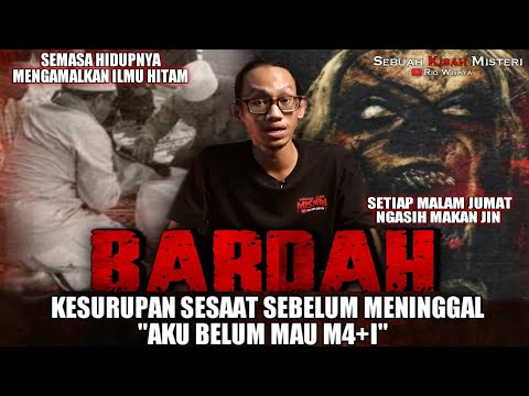 BARDAH AKU BELUM MAU MENINGGAL HARI INI