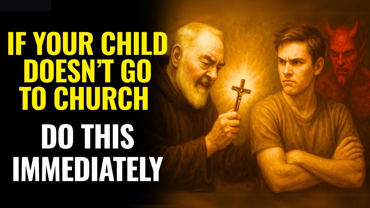 ⚠️ PADRE PIO REVEALS THE SECRET: DO THIS IF YOUR CHILD HAS LEFT THE CHURCH!