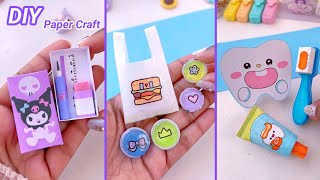 DIY Miniature Crafts Idea / Easy Craft Ideas / school hacks / mini craft / paper craft / how to make