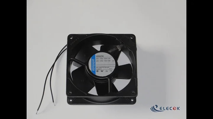 4656ZW 230V   50/60HZ  18/19W 2wires Cooling Fan