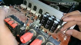 How to repair an Amplifier Tosunra AV-502BT