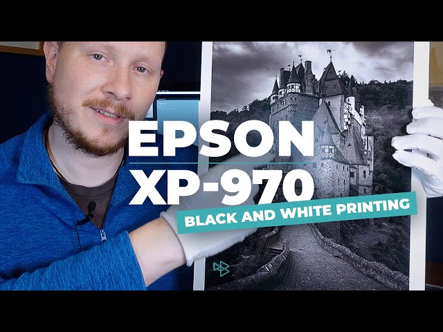 Black and White Printing with the Epson XP-970 - YouTube