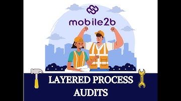 Layered Process Audit (LPA) Checklist - Digital Audit and Inspection by Mobile2b