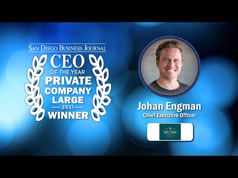 Johan Engman | Private Large Company Winner | CEO of the Year Awards 2021