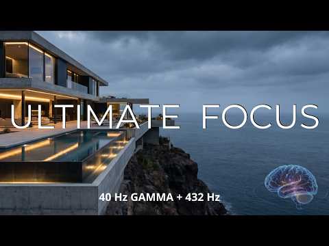 Deep Focus Music Designed for Work, Study & Productivity Sessions. + 432Hz + 40Hz Gamma
