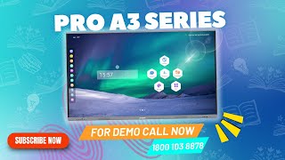 Pro A3 Series | Promark Intelligent Interactive Panel | @promarktechsolutions #interactivedisplay