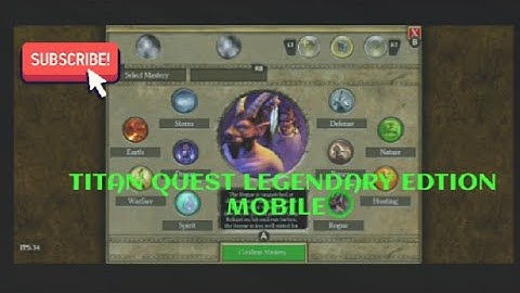 TITAN QUEST LEGENDARY EDITION MOBILE