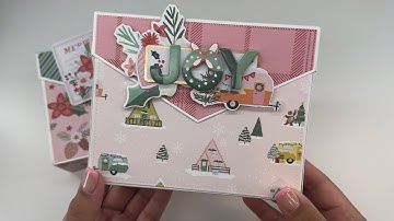 3D Envelope Box project share from @ScrapDiva29  🎄