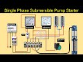 Single Phase Submersible Pump Starter connection l @Circuit Info #electrical