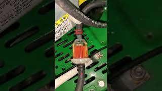 John deer mower engine won’t stop hunting or revving up and down