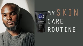 MY SKIN CARE ROUTINE || NIVEA MEN || OILY SKIN.