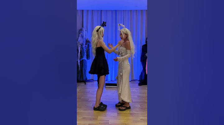 Come and see the cross-dress dance of the clown and the angel #clown #angel