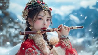 Tibetan music miracle - Beautiful girl and magical flute repel stress, Calm the mind