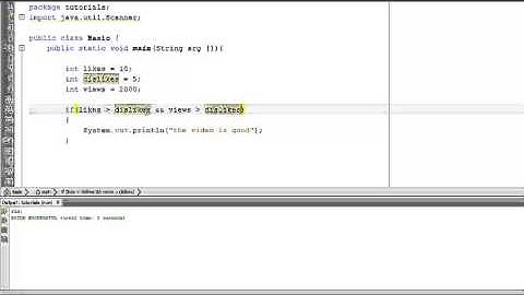 Java Tutorial 7 - Logical Operators