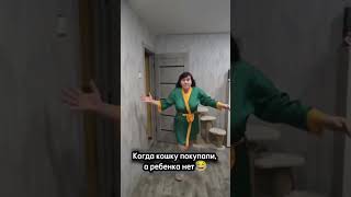 Когда кошку покупали, а ребенка нет. #кошки #юмор  #приколы #дети #мама