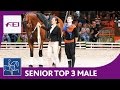 Top 3 Male (Senior) | World Championships Vaulting 2016 | Le Mans