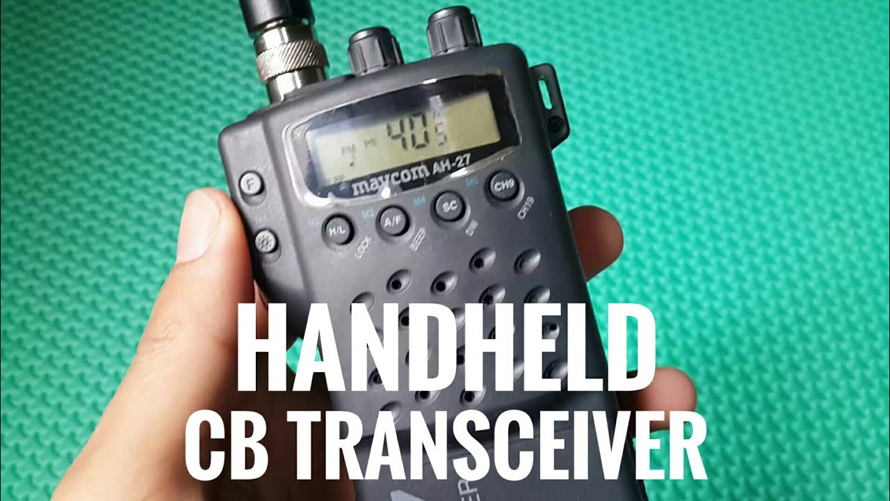 Maycom Reciever Review HT CB Maycom AH 27 - YouTube
