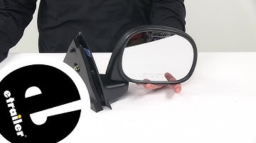 etrailer | K-Source Replacement Side Mirror-KS61035F Feature Review