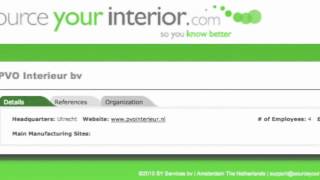 Bird's eye view of SourceYourInterior.com