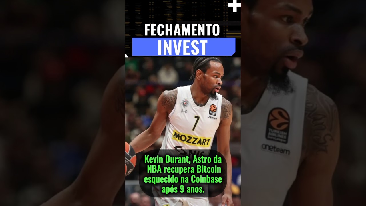 NBA Star Kevin Durant Recovers Forgotten Bitcoin on Coinbase After 9 Years.  - YouTube