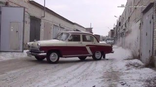 Волга ГАЗ 21 Рождественский выезд 2016