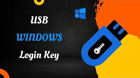 How to turn any USB drive into security key for windows | USB Windows Login Key