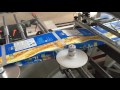 single sheet film fold stand up pouch making machine