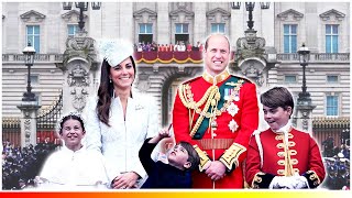 George Charlotte Louis Are Expected Join King Charles At Trooping The Colour For Grandpa&#39;s Birthday