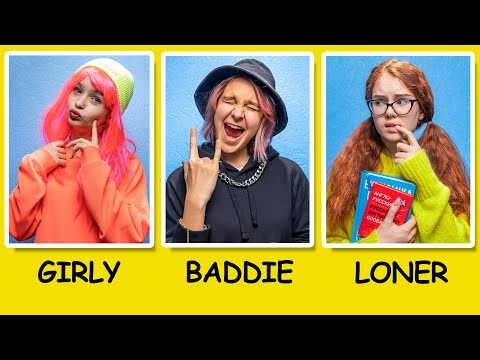 ТИПЫ ПОДРОСТКОВ В ШКОЛЕ! TYPES OF TEENAGERS IN SCHOOL!