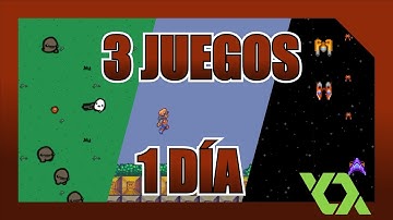 HICE 3 JUEGOS EN 1 DÍA + Descarga del código | Reto