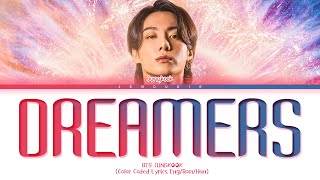 BTS Jungkook Dreamers Lyrics (Color Coded Lyrics) Resimi