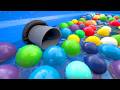 1000 Water Marble Run Tunnel ☆ World's Best ASMR