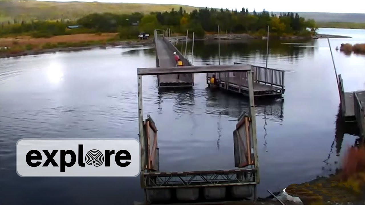 arctic ocean Dismantling Lower River Bridge