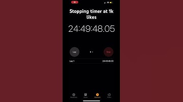 Stopping timer at 1k likes