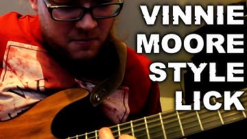 Vinnie Moore Style Lick