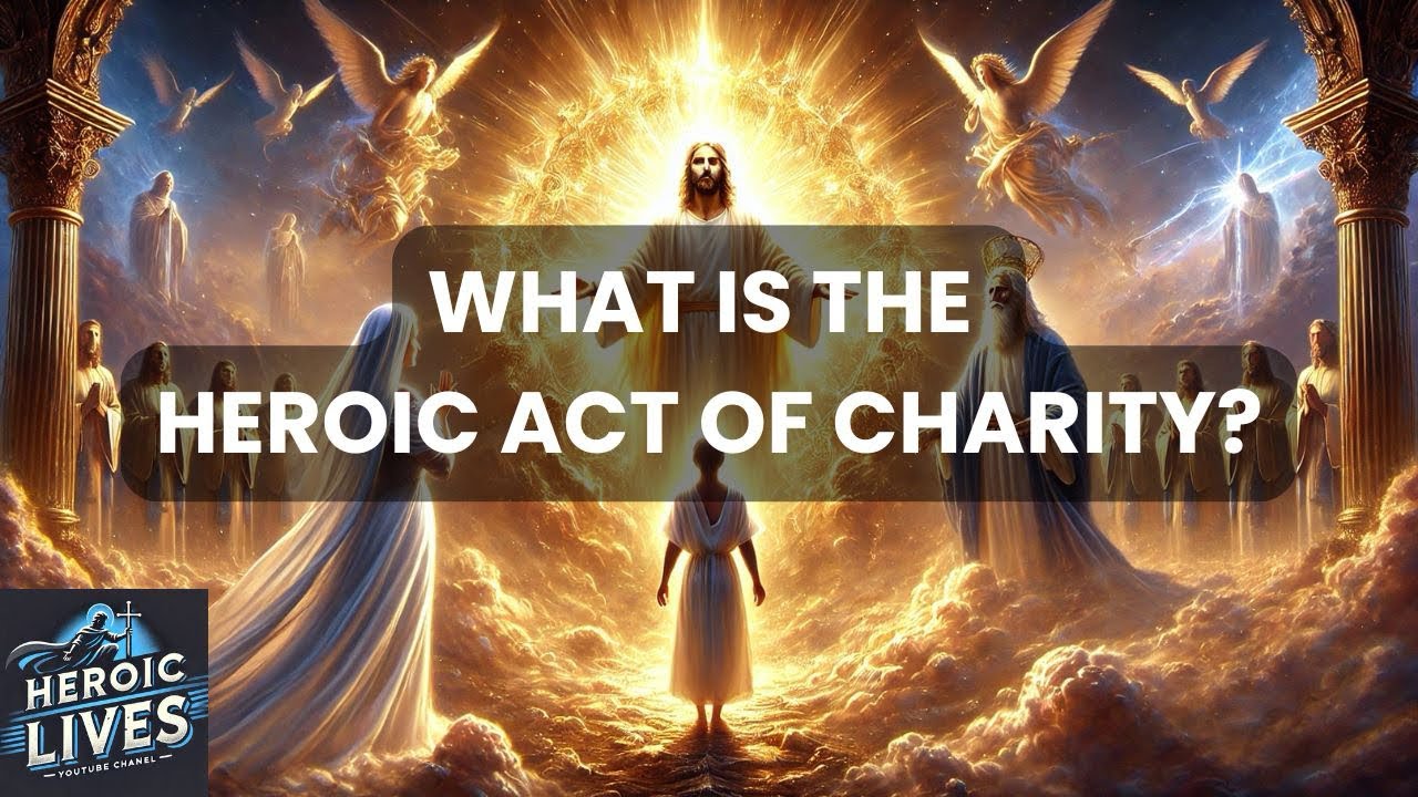 What is the heroic act of charity? ￼
