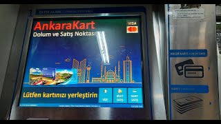 How To Buy An Abonman? Ankarakart Ankara Public Transportation