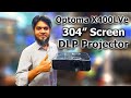 Optoma X400LVe 4000 Lumens DLP XGA Lamp Projector  Unboxing &amp; Review. Projector Update Price BD