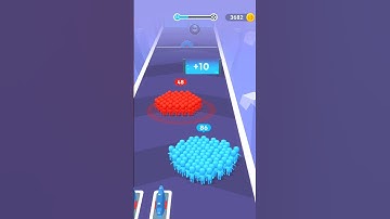 Count Merge Master Run 3D level _ 35 #3D #games #youtubeshorts #shorts