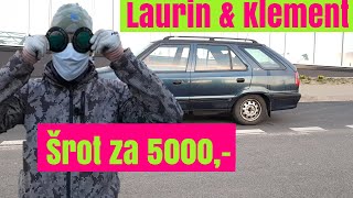 Laurin & Klement - šrot za 5 tisíc očista do čista. erbos.cz