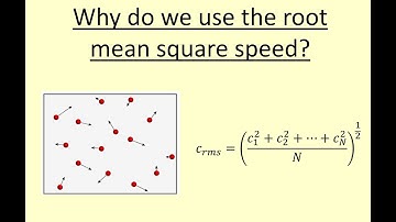 8.15 Why do we use root mean square speed